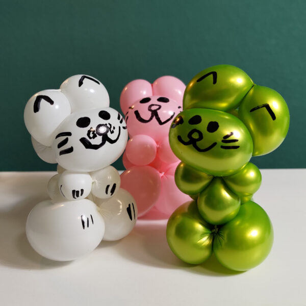 Ballon Überraschung für Katzen
